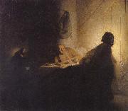 REMBRANDT Harmenszoon van Rijn, The Supper at Emmaus